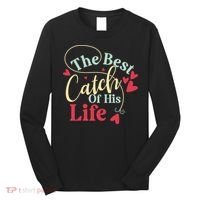 One Lucky Fisherman Matching Couples Long Sleeve Shirt thumb 0