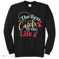 One Lucky Fisherman Matching Couples Sweatshirt thumb 0