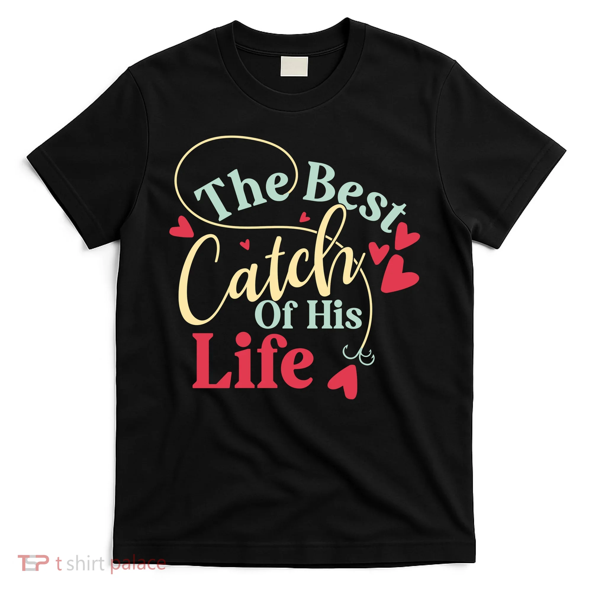 One Lucky Fisherman Matching Couples T-Shirt