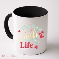 One Lucky Fisherman Matching Couples Coffee Mug thumb 0
