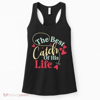 One Lucky Fisherman Matching Couples Women's Tank Top