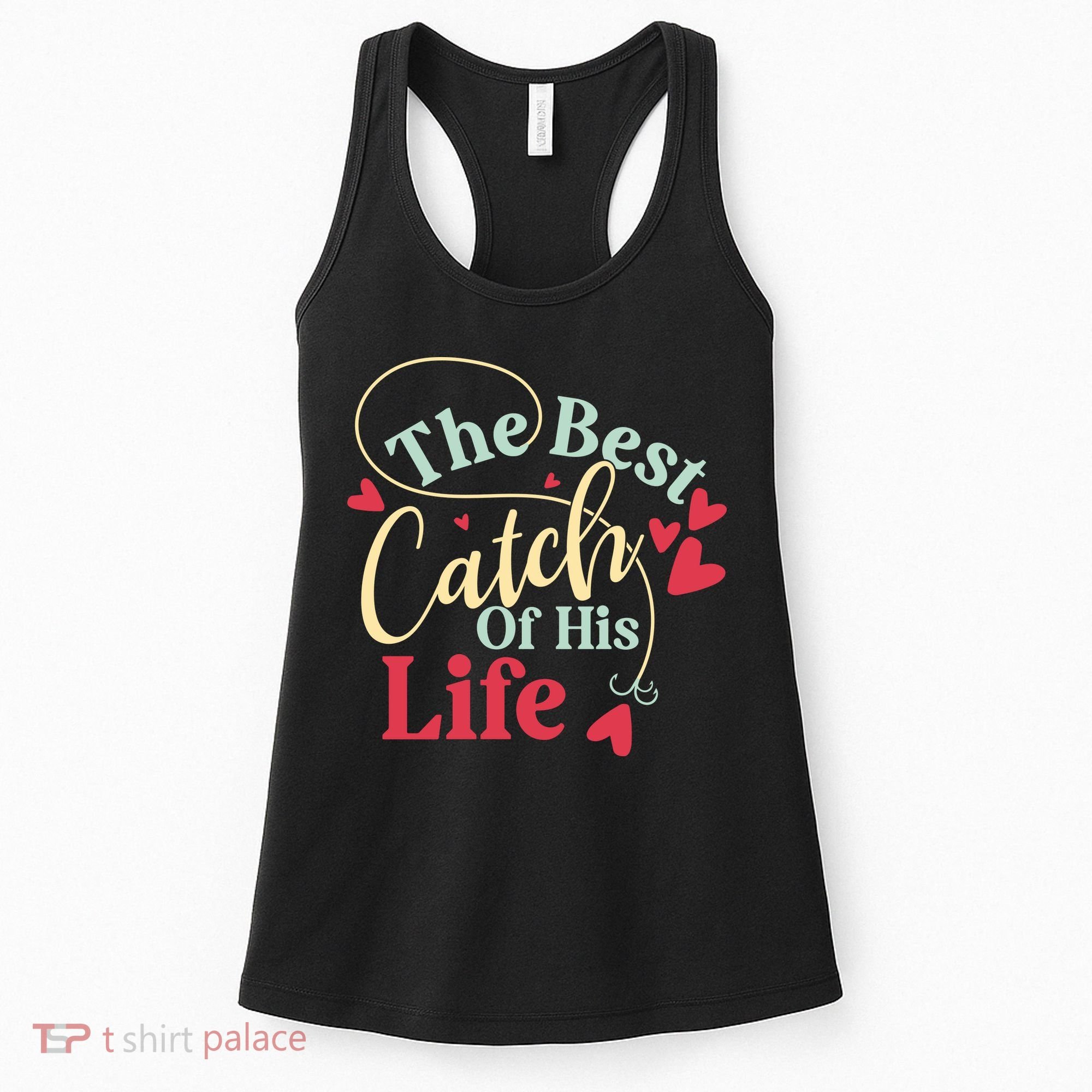 One Lucky Fisherman Matching Couples Women's Tank Top