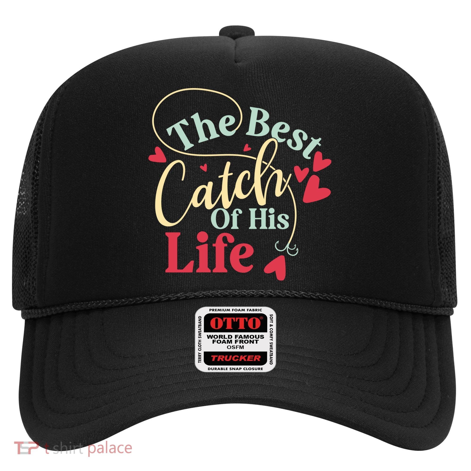 One Lucky Fisherman Matching Couples Hat