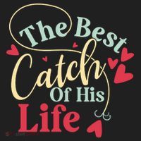 One Lucky Fisherman Matching Couples Golf Towel thumb 3
