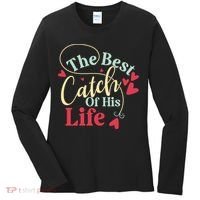 One Lucky Fisherman Matching Couples Women's Long Sleeve Shirt thumb 0