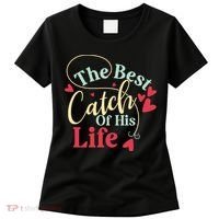 One Lucky Fisherman Matching Couples Women's T-Shirt thumb 0