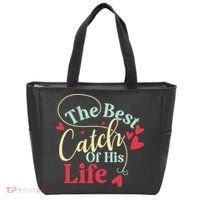 One Lucky Fisherman Matching Couples Tote Bag thumb 0