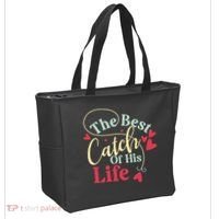 One Lucky Fisherman Matching Couples Tote Bag thumb 2