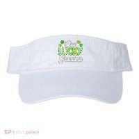 One Lucky Grandma Shamrock Irish Grandma St Patricks Day Visor thumb 0