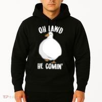 Oh Lawd He Comin Thicc Goose Meme Hoodie thumb 2