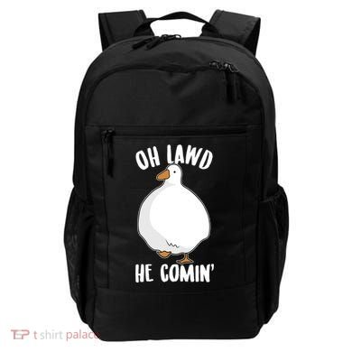 Oh Lawd He Comin Thicc Goose Meme Backpack