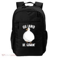 Oh Lawd He Comin Thicc Goose Meme Backpack thumb 0