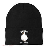 Oh Lawd He Comin Thicc Goose Meme Beanie thumb 0