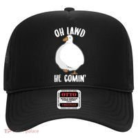 Oh Lawd He Comin Thicc Goose Meme Hat thumb 0