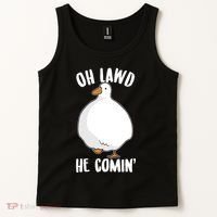 Oh Lawd He Comin Thicc Goose Meme Tank Top thumb 2