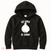 Oh Lawd He Comin Thicc Goose Meme Kids Hoodie thumb 0