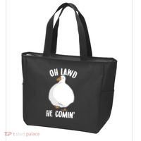 Oh Lawd He Comin Thicc Goose Meme Tote Bag thumb 3
