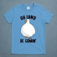 Oh Lawd He Comin Thicc Goose Meme T-Shirt thumb 4