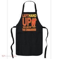 Official Left Hand Up Who Are We The Commanders Apron thumb 0