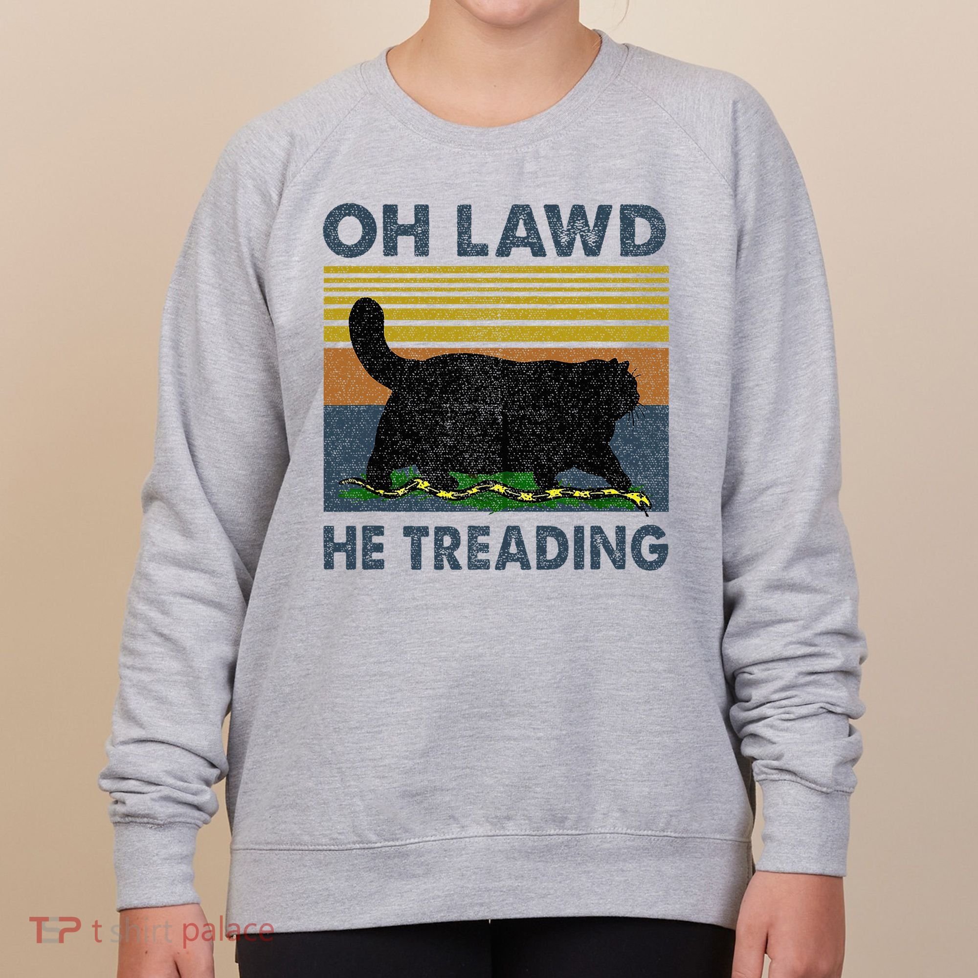 Oh Lawd He Treading Women's Sweatshirt