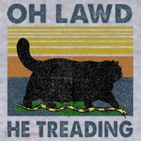 Oh Lawd He Treading Women's Sweatshirt thumb 2