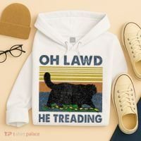 Oh Lawd He Treading Hoodie thumb 4