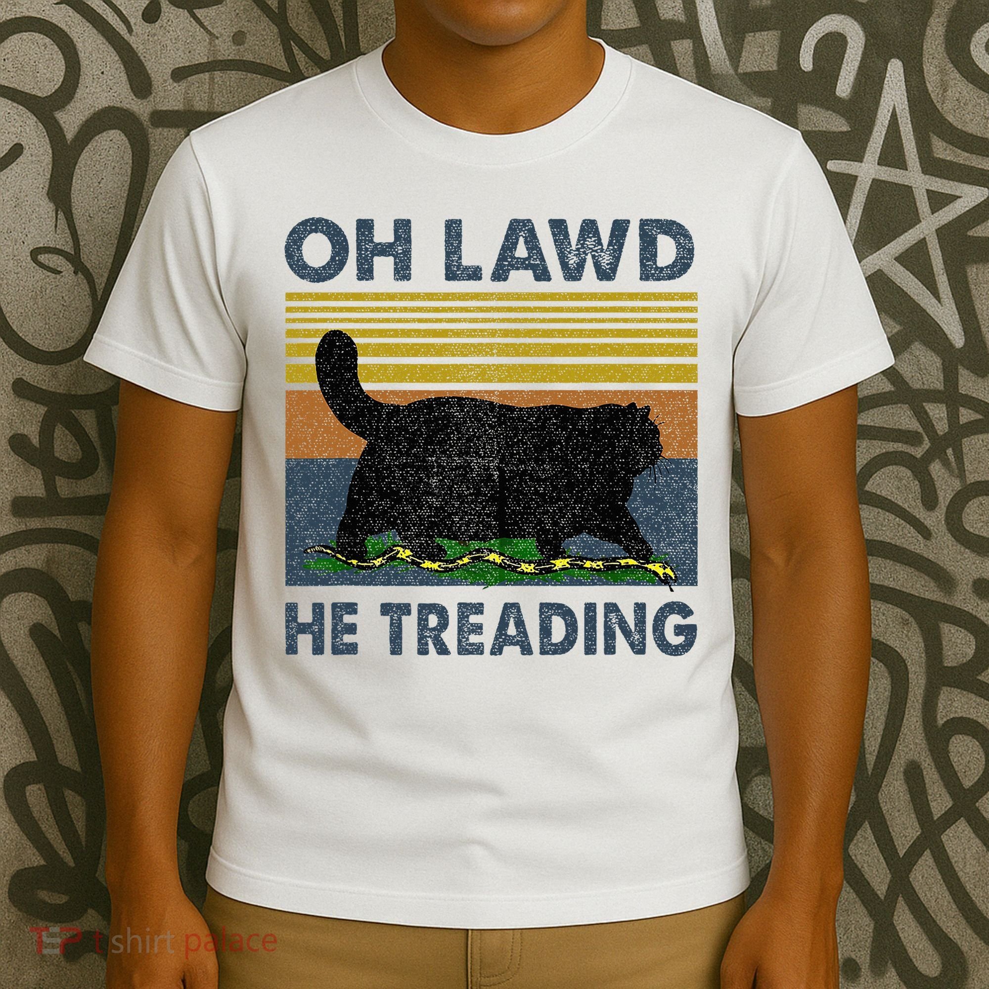 Oh Lawd He Treading T-Shirt