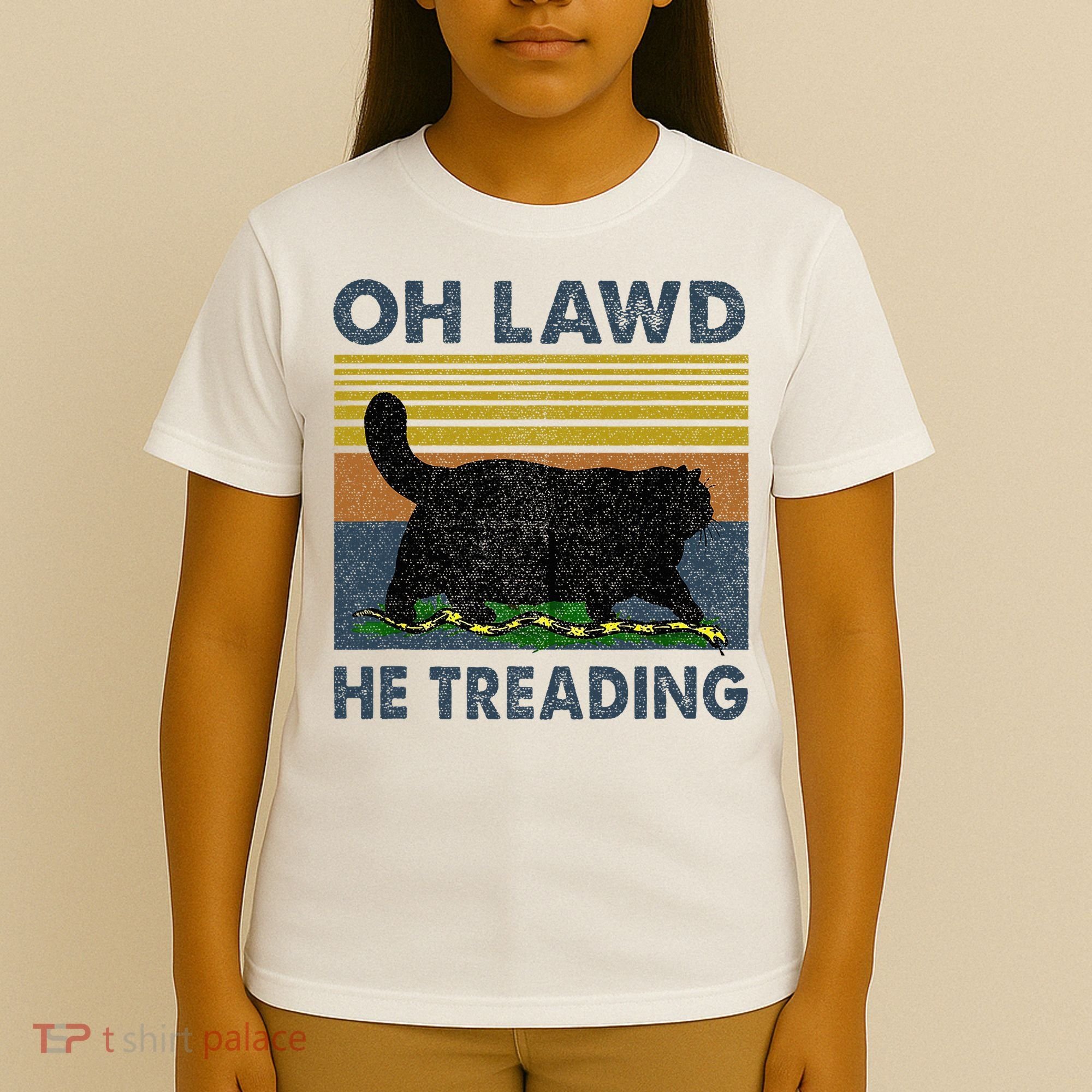 Oh Lawd He Treading T-Shirt