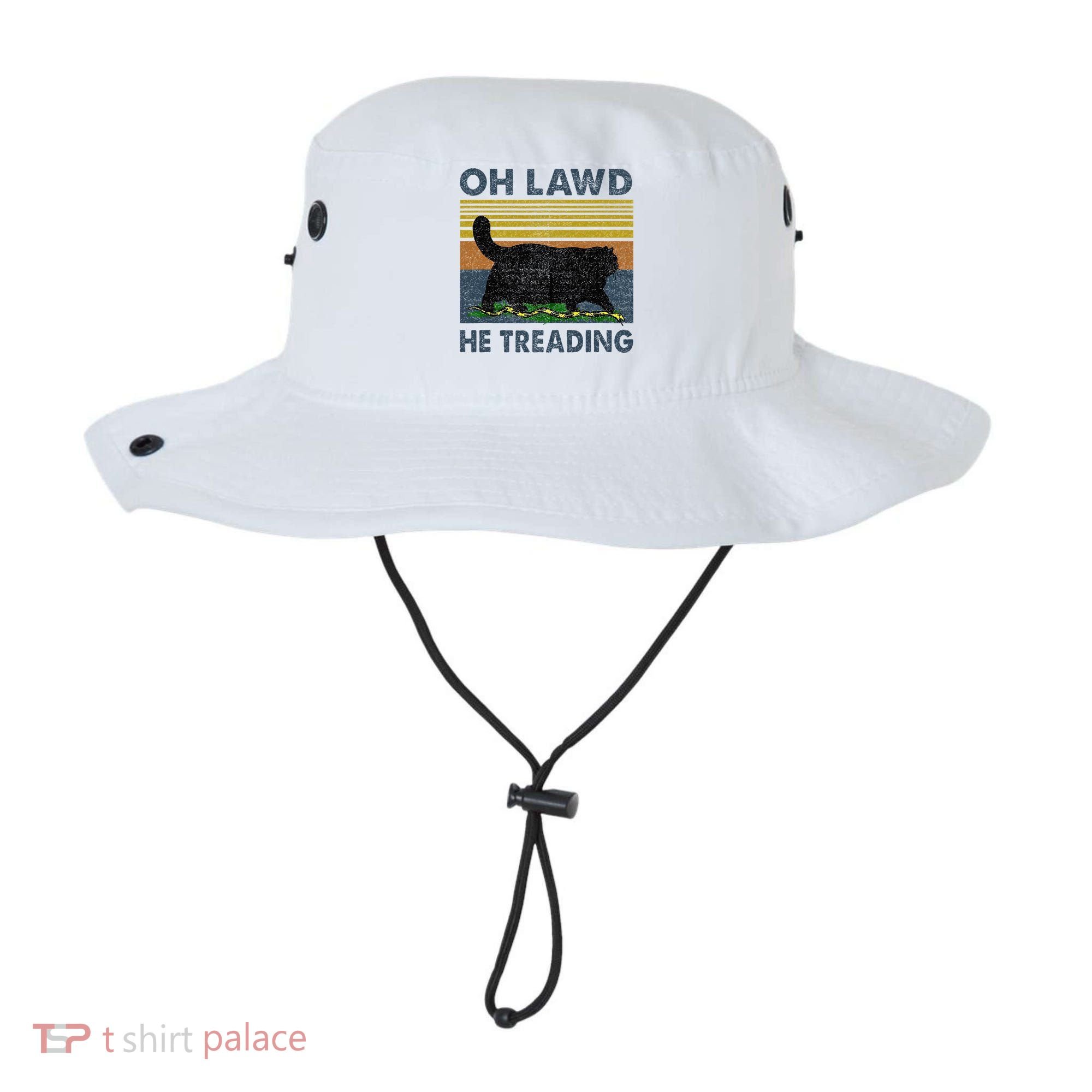 Oh Lawd He Treading Bucket Hat