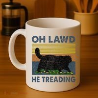 Oh Lawd He Treading Coffee Mug thumb 4
