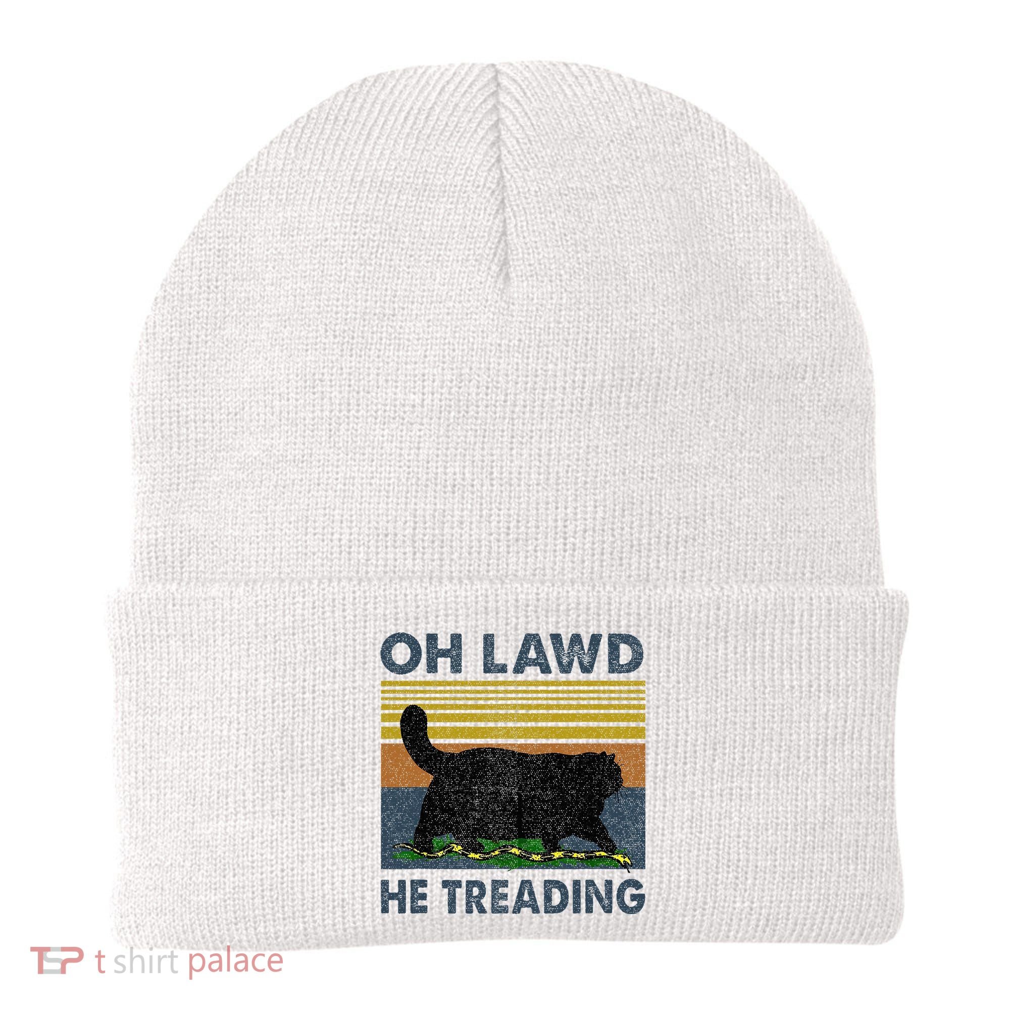 Oh Lawd He Treading Beanie