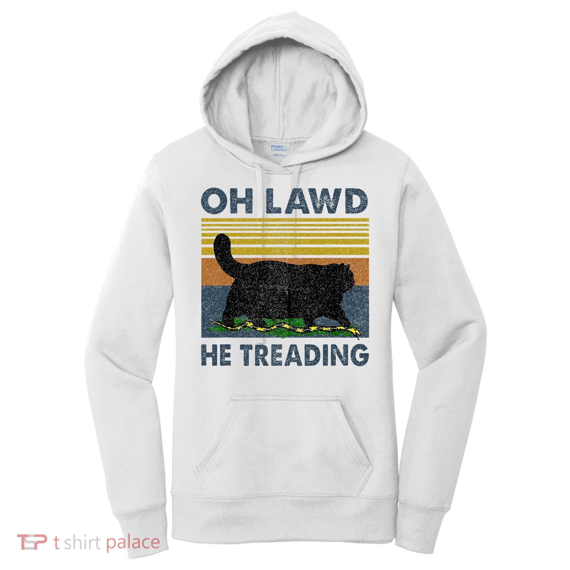Oh Lawd He Treading Women's Hoodie