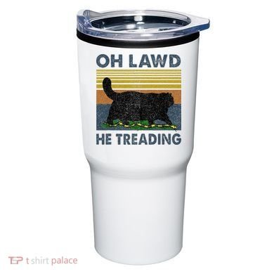 Oh Lawd He Treading Tumbler