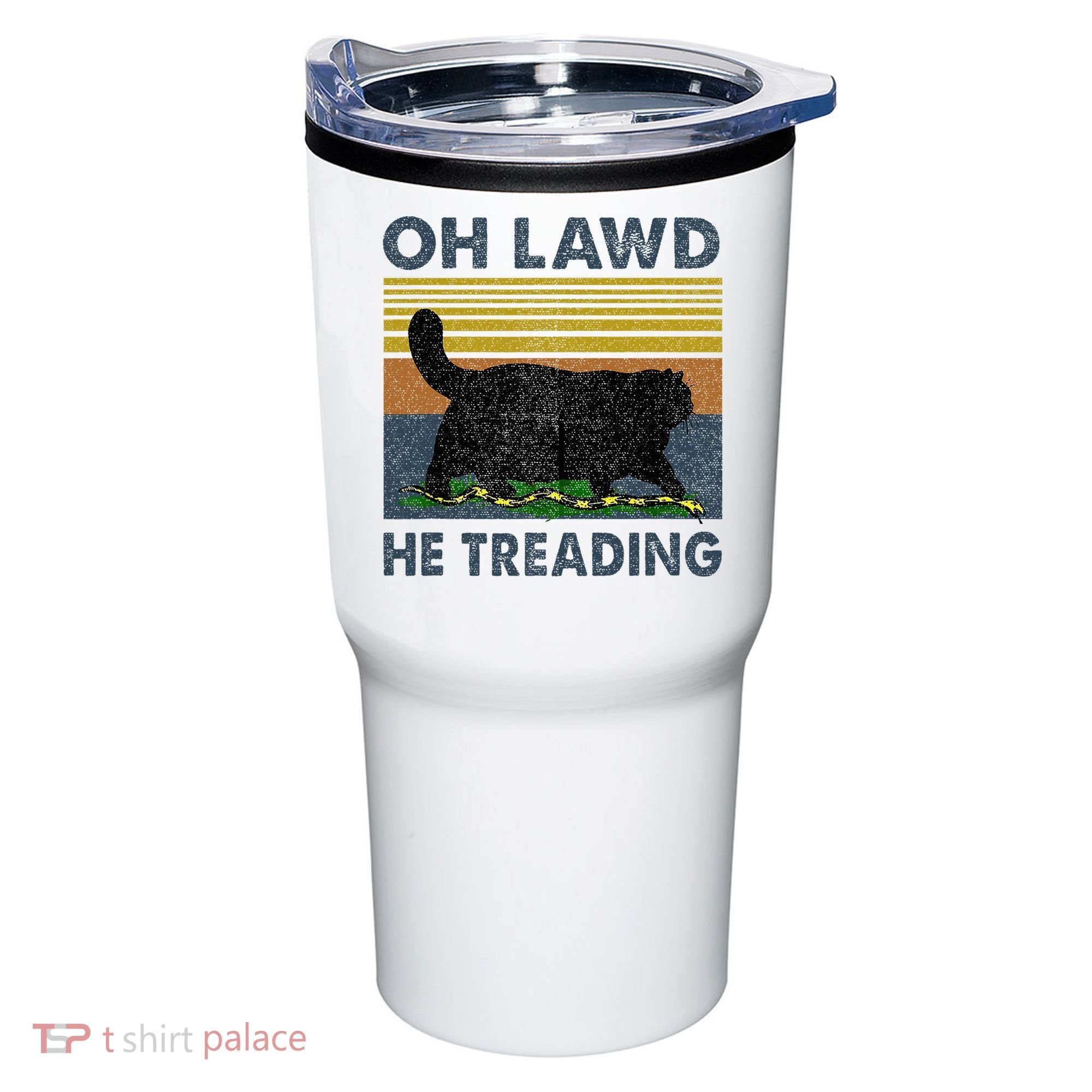 Oh Lawd He Treading Tumbler