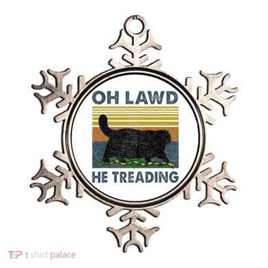Oh Lawd He Treading Ornament