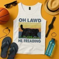 Oh Lawd He Treading Tank Top thumb 4