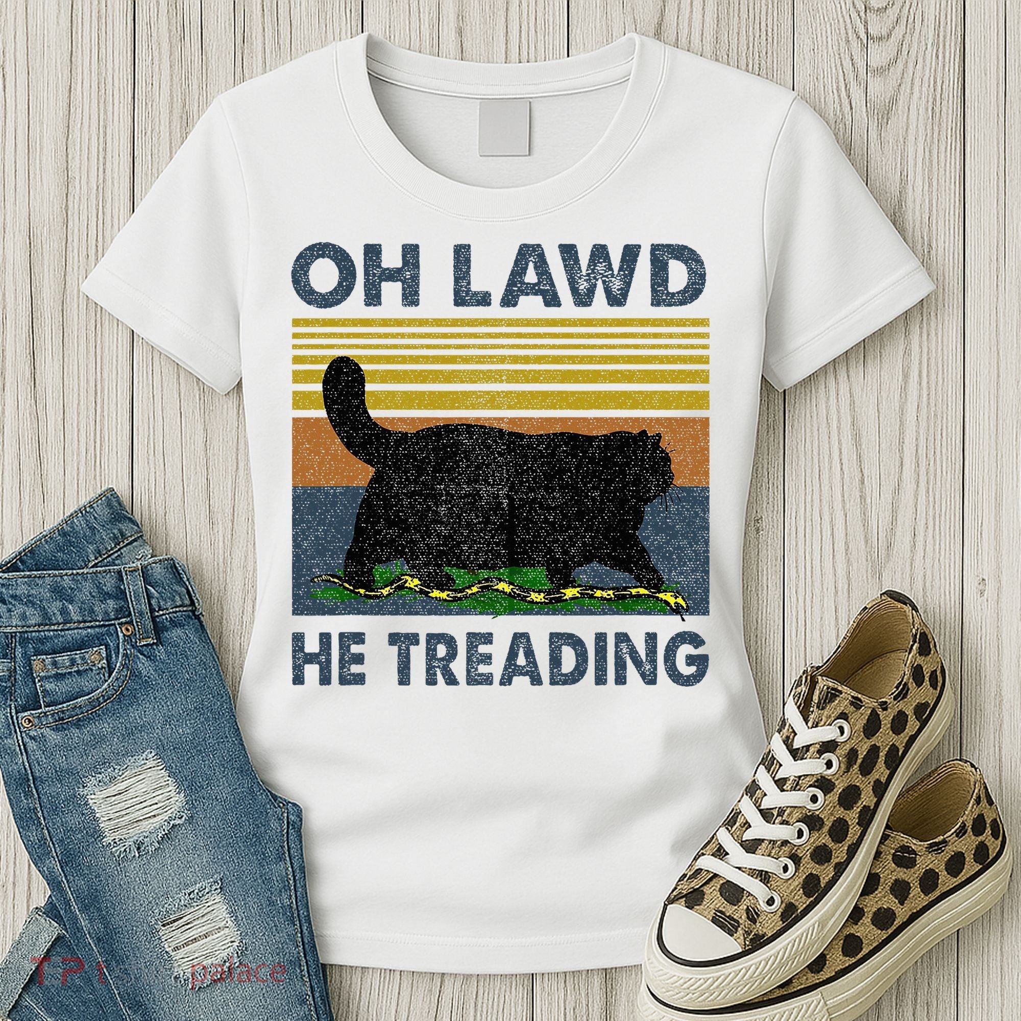 Oh Lawd He Treading Women's T-Shirt