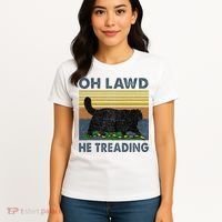 Oh Lawd He Treading Women's T-Shirt thumb 4