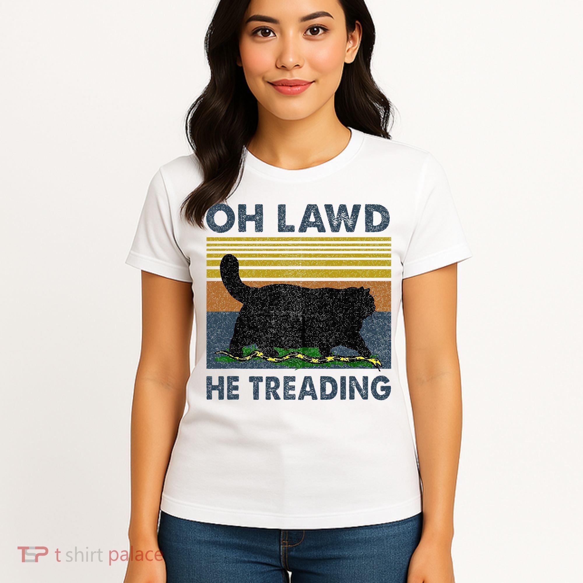 Oh Lawd He Treading Women's T-Shirt