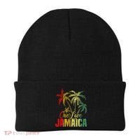 One Love Jamaica Caribbean Vacation Reggae Beanie thumb 0