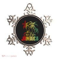 One Love Jamaica Caribbean Vacation Reggae Ornament thumb 0