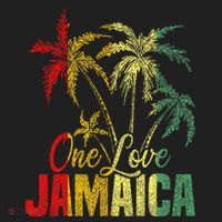 One Love Jamaica Caribbean Vacation Reggae Hat thumb 2