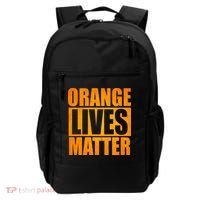 Orange Lives Matter Funny Donald Trump Backpack thumb 0