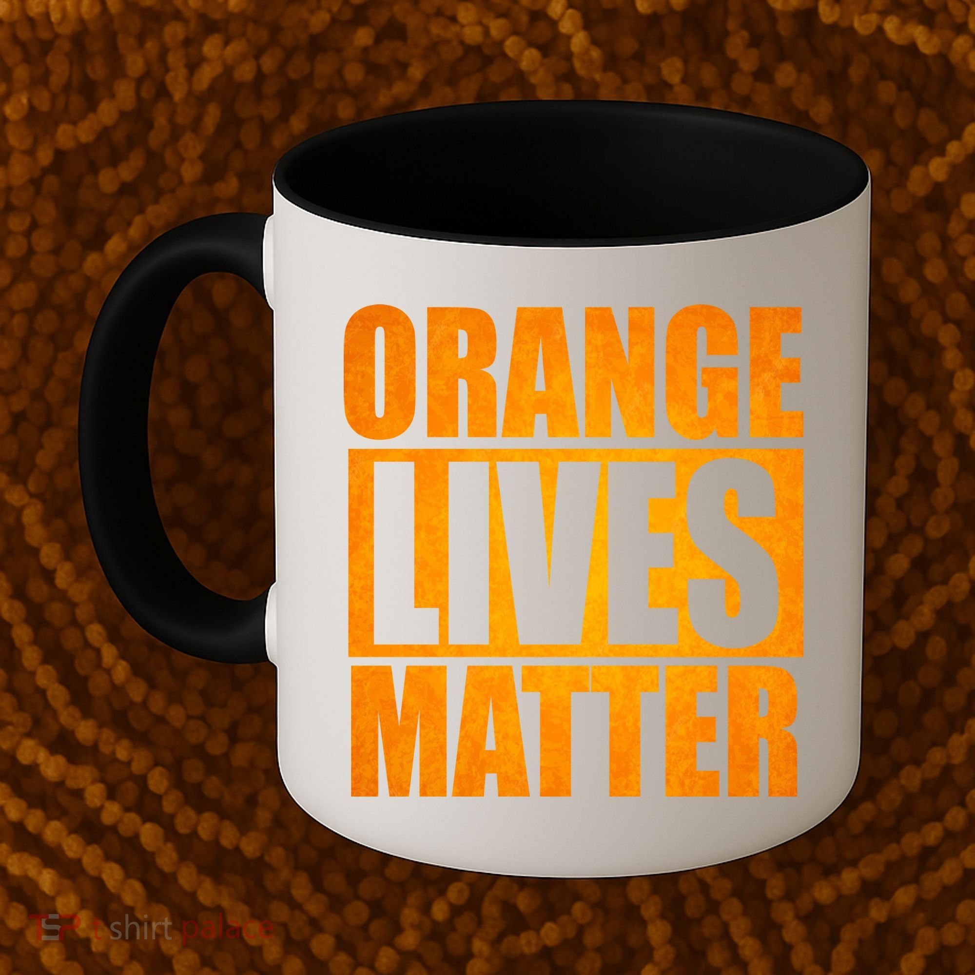 Orange Lives Matter Funny Donald Trump Coffee Mug