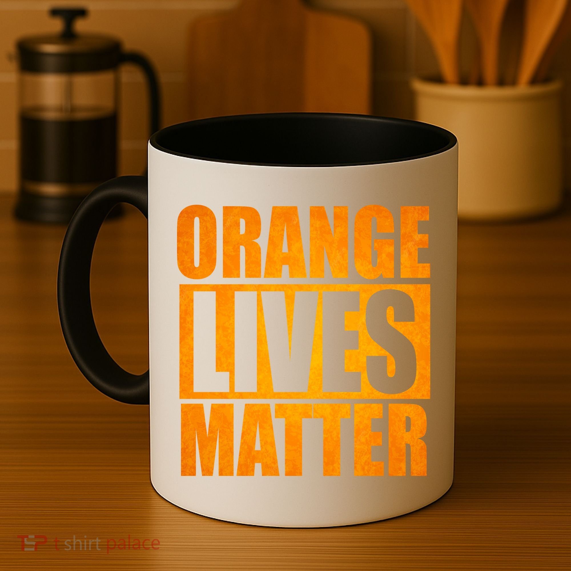 Orange Lives Matter Funny Donald Trump Coffee Mug