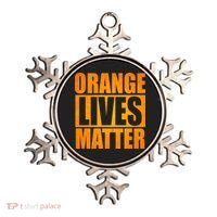 Orange Lives Matter Funny Donald Trump Ornament thumb 0
