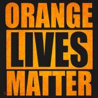 Orange Lives Matter Funny Donald Trump Ornament thumb 1