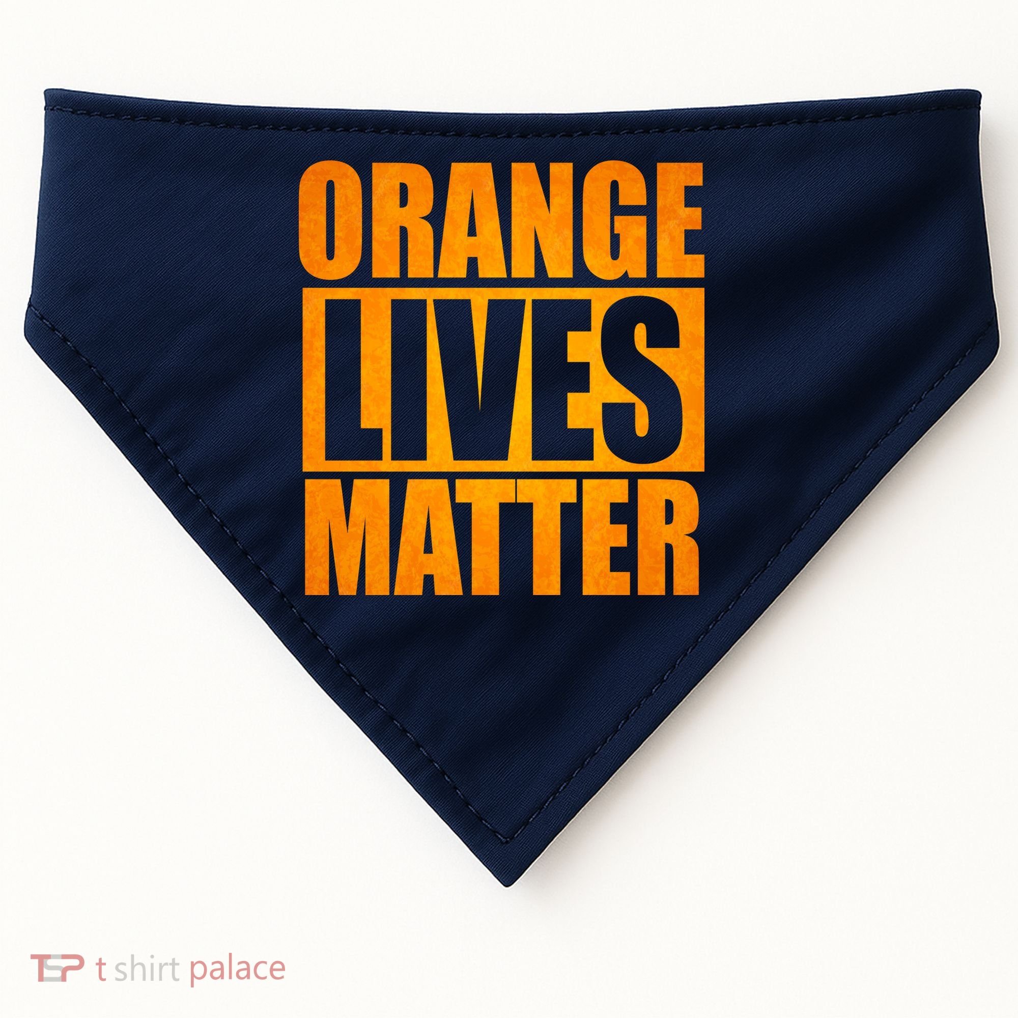 Orange Lives Matter Funny Donald Trump USA-Made Doggie Bandana