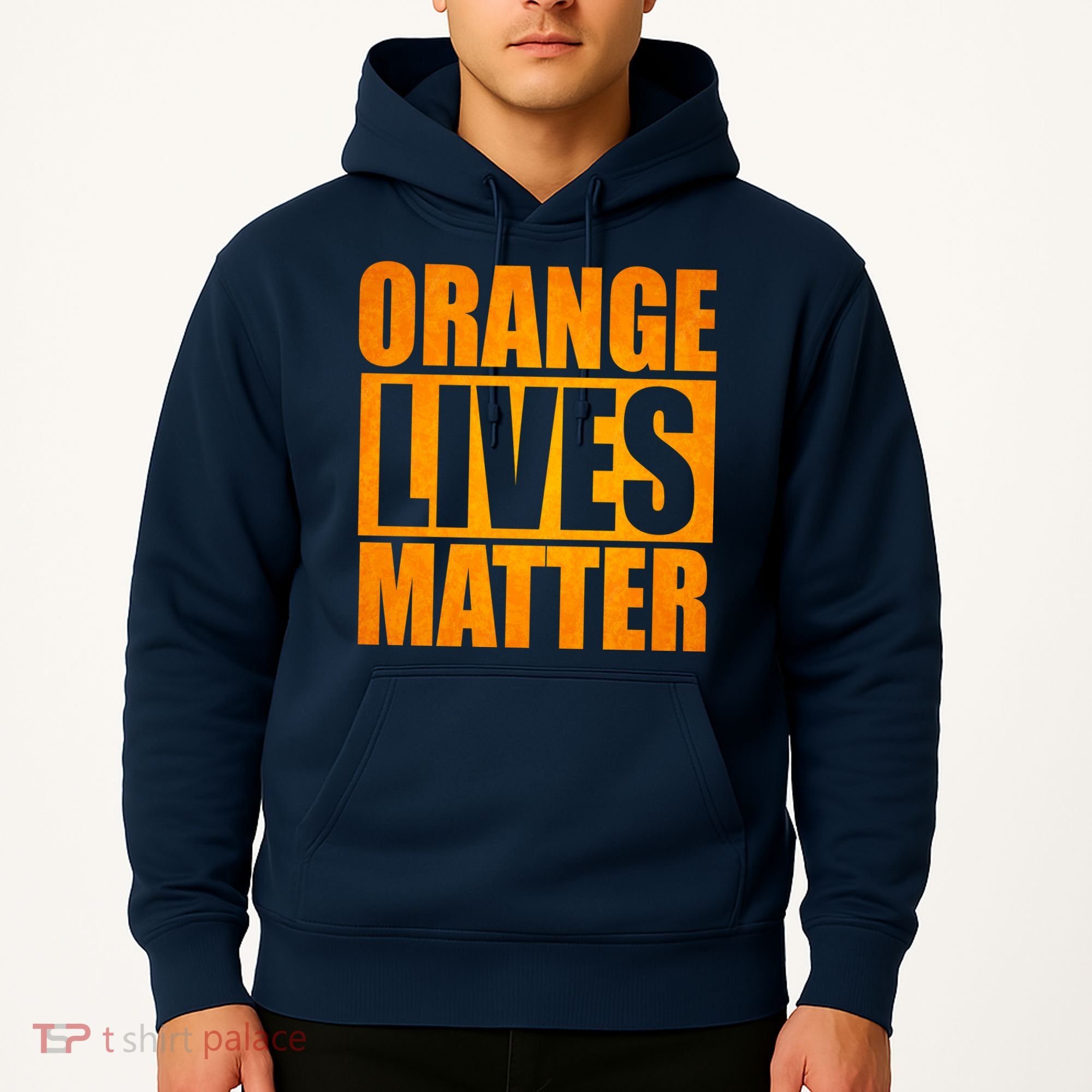 Orange Lives Matter Funny Donald Trump Hoodie