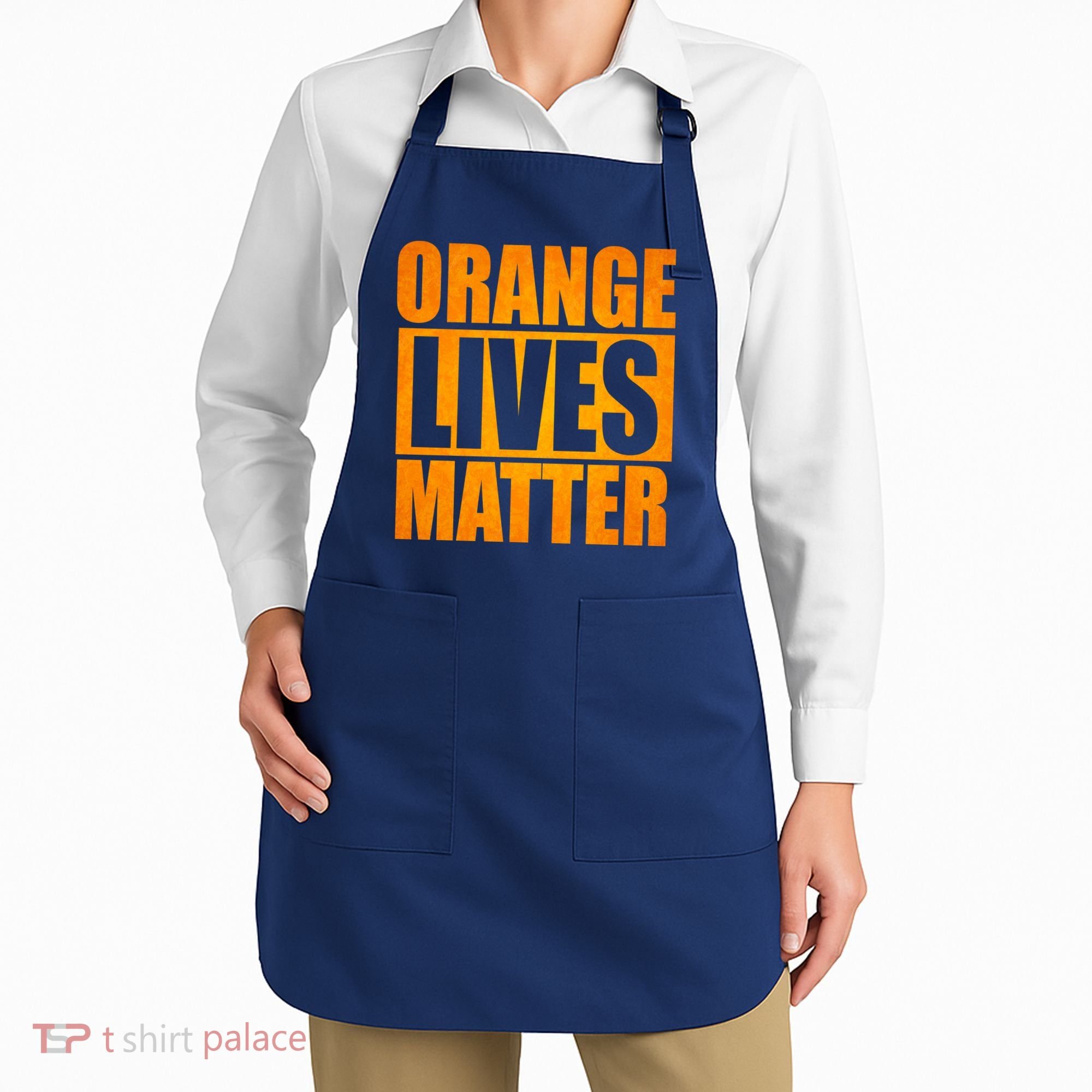 Orange Lives Matter Funny Donald Trump Apron